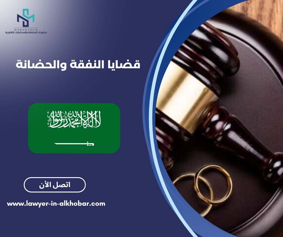 قضايا النفقة والحضانة
