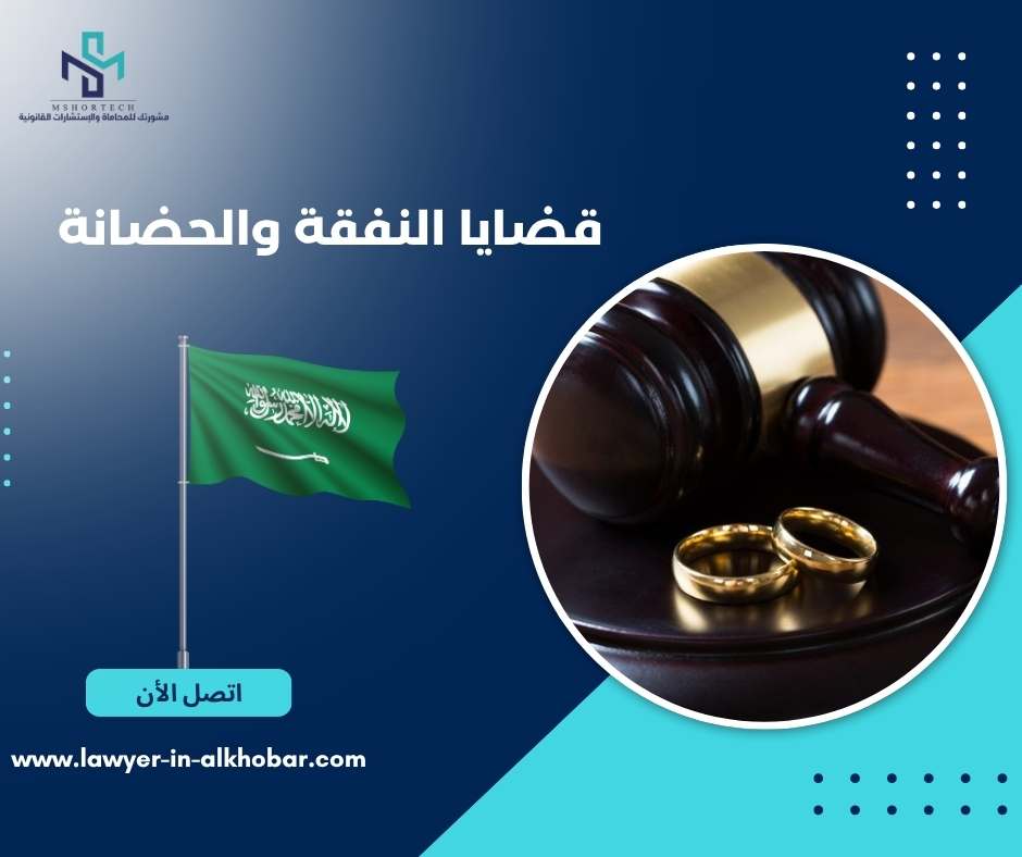 قضايا النفقة والحضانة